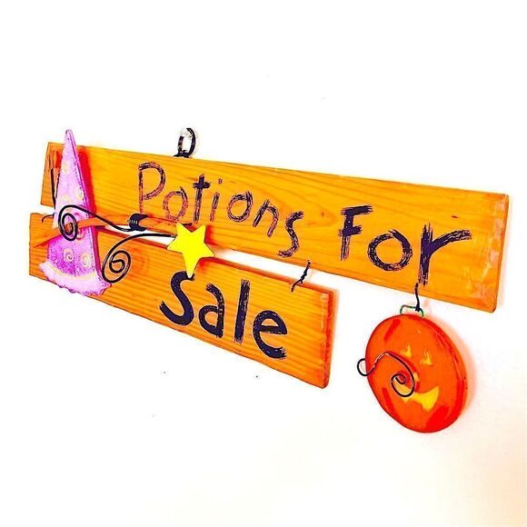 “POTIONS FOR SALE” HALLOWEEN DOOR - FINAL LIST PRICE Of $13 (UNLESS BUNDLED) - Picture 2 of 6